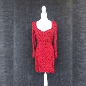 REFORMATION Printed Mini Dress